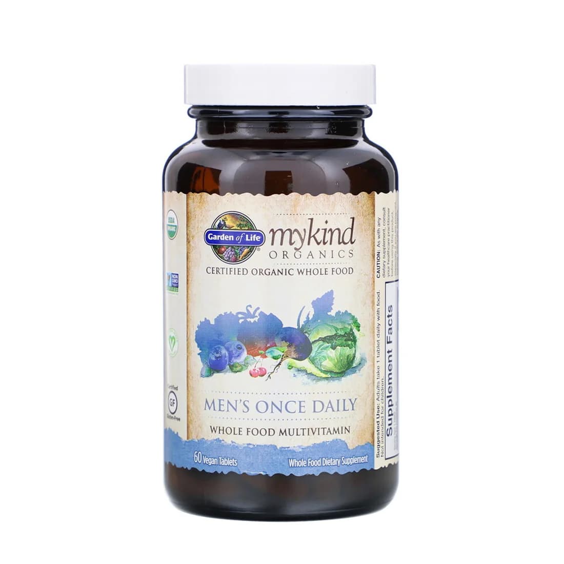 G.O.L Organics Men's Once Daily Multivitamin